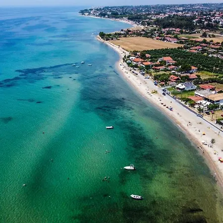 Galinis' Sea Front B Lägenhet Nea Kallikrateia